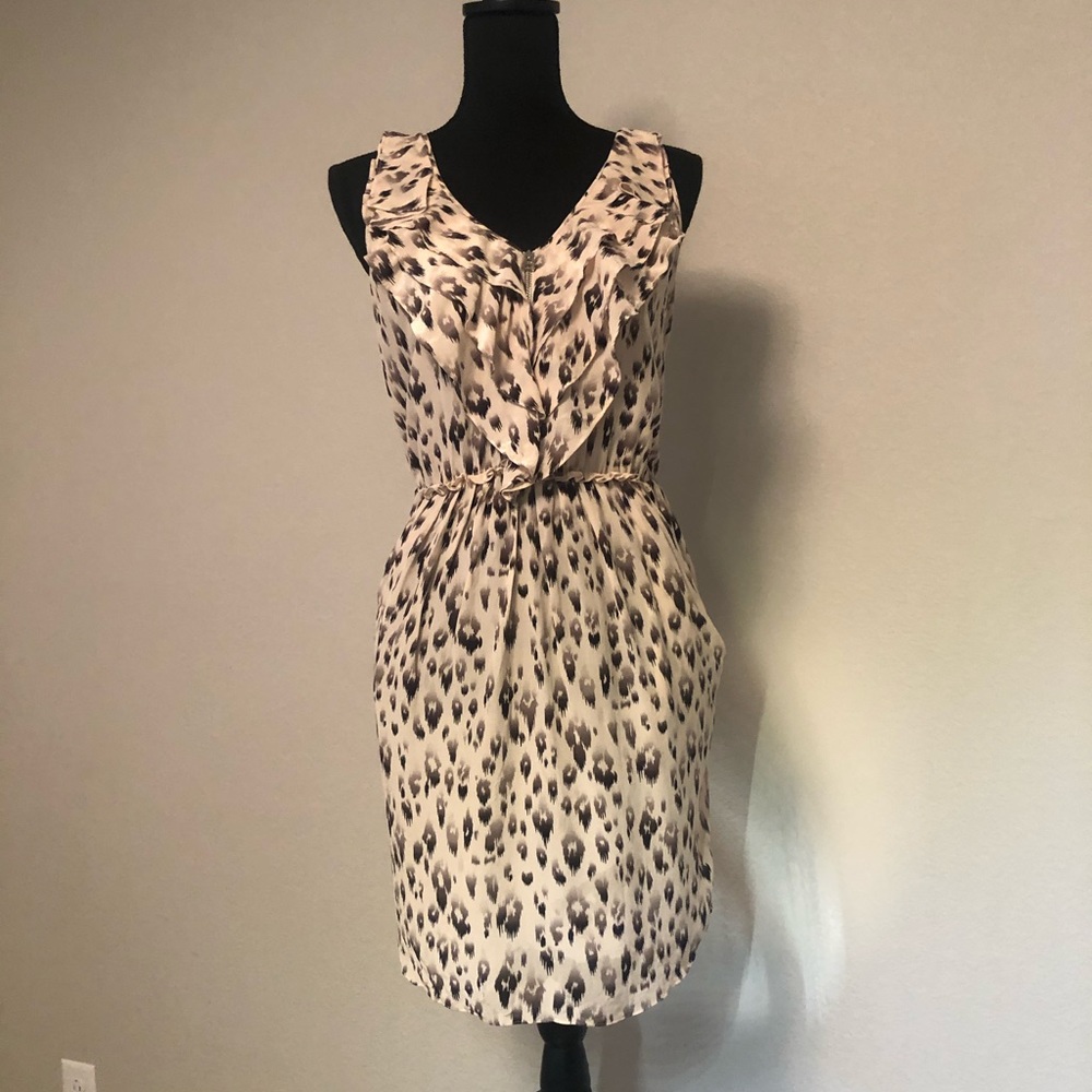 Rebecca Taylor leopard sun dress